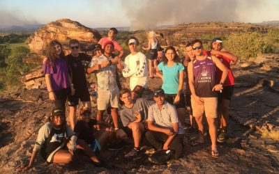 Exploring Kakadu with young Indigenous crew